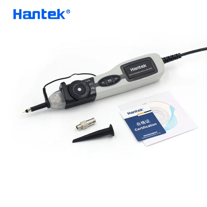 

Hantek PSO2020 Digital Multimeter Oscilloscope USB Handheld Osciloscopio 20MHz Bandwidth +1 Channel Logic Analyzer Portable Pen