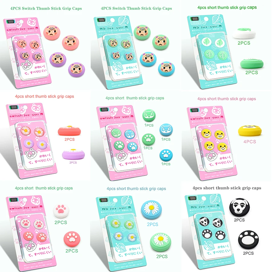 Cute Controller Thumb Grip Cap For Nintendo Switch Lite Joystick Button Cover Pink Joy Con Button Cases Switch Accessories
Cute Controller Thumb Grip Cap For Nintendo Switch Lite Joystick Button Cover Pink Joy Con Button Cases Switch Accessories
