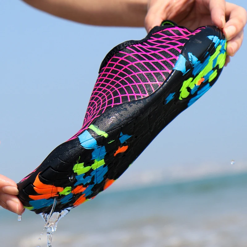 Water Shoes Women Men Quick-dry Breathable Aqua Shoes Plus Size 35-47 Pool Swim Beach Sport Surfing Unisex Sneakers Summer
Water Shoes Women Men Quick-dry Breathable Aqua Shoes Plus Size 35-47 Pool Swim Beach Sport Surfing Unisex Sneakers Summer