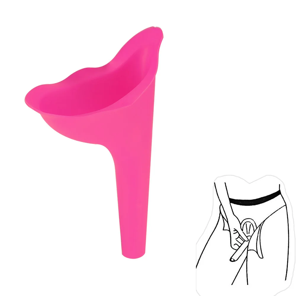Portable Women Camping Urine Device Funnel Urinal Female Travel Urination Toilet Women Stand Up Pee Soft feamel urinal funnel
Portable Women Camping Urine Device Funnel Urinal Female Travel Urination Toilet Women Stand Up Pee Soft feamel urinal funnel