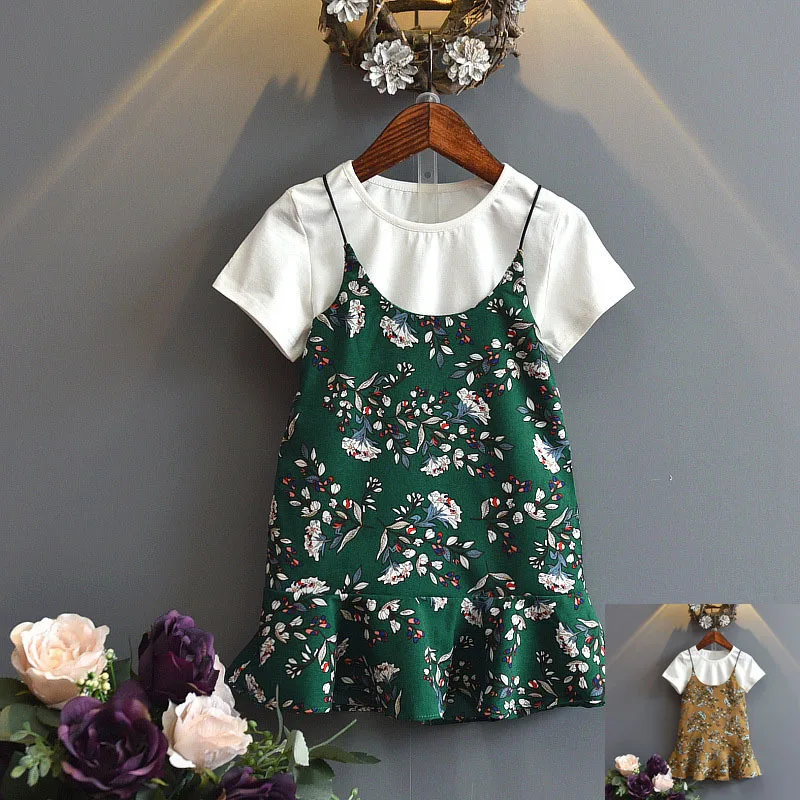 Children's Dress Short-sleeved Girls Chiffon Dress Children's Clothing Girl Dress 3-7 Years Old
Children's Dress Short-sleeved Girls Chiffon Dress Children's Clothing Girl Dress 3-7 Years Old