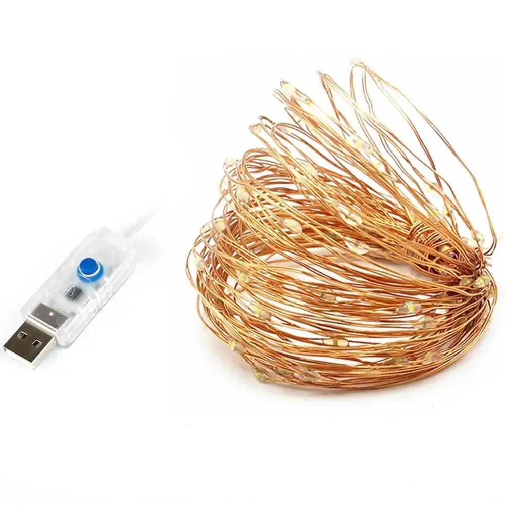 Fairy String Light 50LED 8 Modes Romantic Copper Wire Super Bright Party Decoration Fairy Lamp Durable Fairy Light Xmas Decor
Fairy String Light 50LED 8 Modes Romantic Copper Wire Super Bright Party Decoration Fairy Lamp Durable Fairy Light Xmas Decor