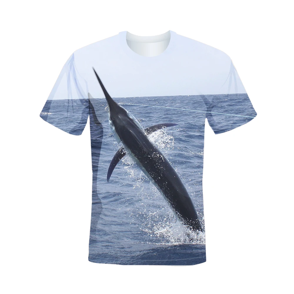 3D Printed Big Fish Series Men's T-shirt Summer Hot Sale Fashion Short Sleeve Slim Comfortable Unisex T-shirt Oversized T-shirt
3D Printed Big Fish Series Men's T-shirt Summer Hot Sale Fashion Short Sleeve Slim Comfortable Unisex T-shirt Oversized T-shirt