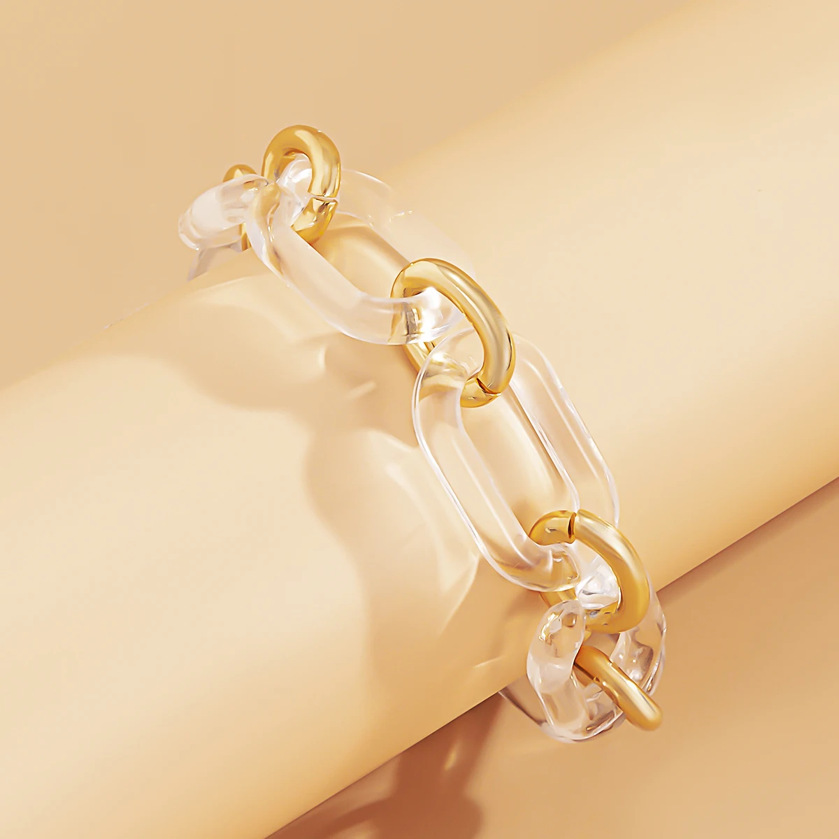 Fashion Aluminium Acrylic Choker Necklace for Women Men Kpop Charm Transparent Chain Bracelet on Hand Punk Couple Jewelry Set 
Fashion Aluminium Acrylic Choker Necklace for Women Men Kpop Charm Transparent Chain Bracelet on Hand Punk Couple Jewelry Set