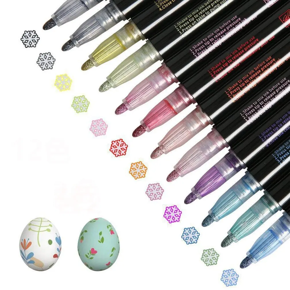 Double Line Outline Marker Pens Self-outline Metallic Markers Double Line Pen Christmas Birthday Greeting Gift
Double Line Outline Marker Pens Self-outline Metallic Markers Double Line Pen Christmas Birthday Greeting Gift