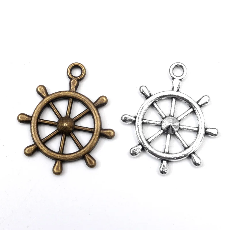 10-20pcs 28-40mm Zinc Metal Alloy Round Rudder Charms Pendant Jewelry Finding Vintage Charms Jewelry Making Necklace Handmade
10-20pcs 28-40mm Zinc Metal Alloy Round Rudder Charms Pendant Jewelry Finding Vintage Charms Jewelry Making Necklace Handmade