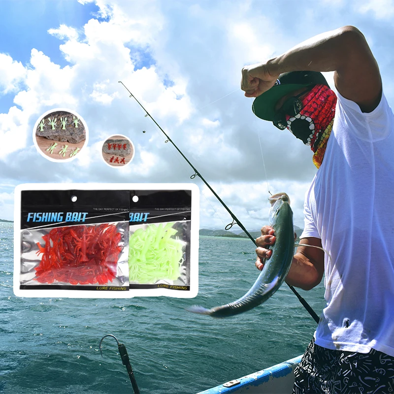 20pcs Artificial Fishing Lure Set Shrimp Baits Trout Bass Lure Silicone Swimbait Jigging Wobblers Soft Fishing Lure Rubber Bait
20pcs Artificial Fishing Lure Set Shrimp Baits Trout Bass Lure Silicone Swimbait Jigging Wobblers Soft Fishing Lure Rubber Bait