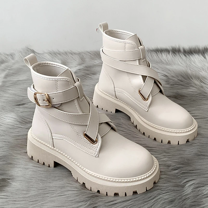 Women Ankle Boots PU Leather Personality Punk Motorcycle Boots for Women Platform Female Boots Thick Bottom Black Rock Shoes
Women Ankle Boots PU Leather Personality Punk Motorcycle Boots for Women Platform Female Boots Thick Bottom Black Rock Shoes