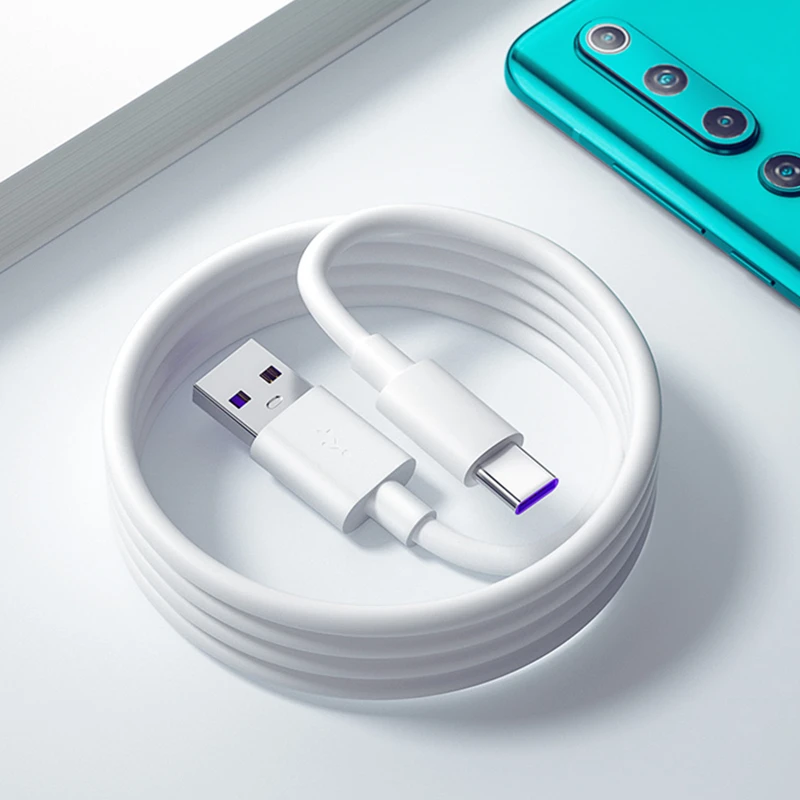 1M Type C Cable 5A Fast Phone Charging Data Cord For Huawei P40 P30 Xiaomi Samsung Universal Android Cellphone Charger Wire
1M Type C Cable 5A Fast Phone Charging Data Cord For Huawei P40 P30 Xiaomi Samsung Universal Android Cellphone Charger Wire