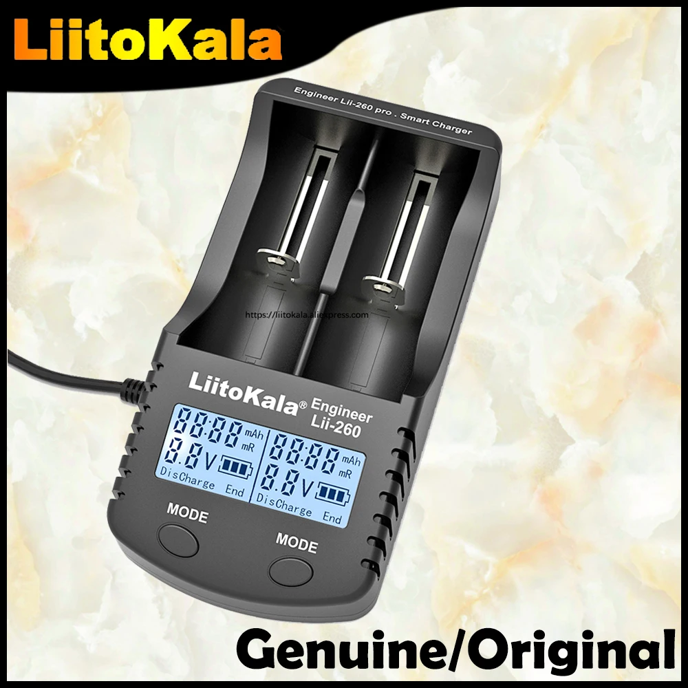 Liitokala lii-260 Lii-PD4 Lii-500S Lii-S6 Lii-402 3.7V 18650/16340/18350/14500/10440/26650 Charger, lithium battery charger
Liitokala lii-260 Lii-PD4 Lii-500S Lii-S6 Lii-402 3.7V 18650/16340/18350/14500/10440/26650 Charger, lithium battery charger