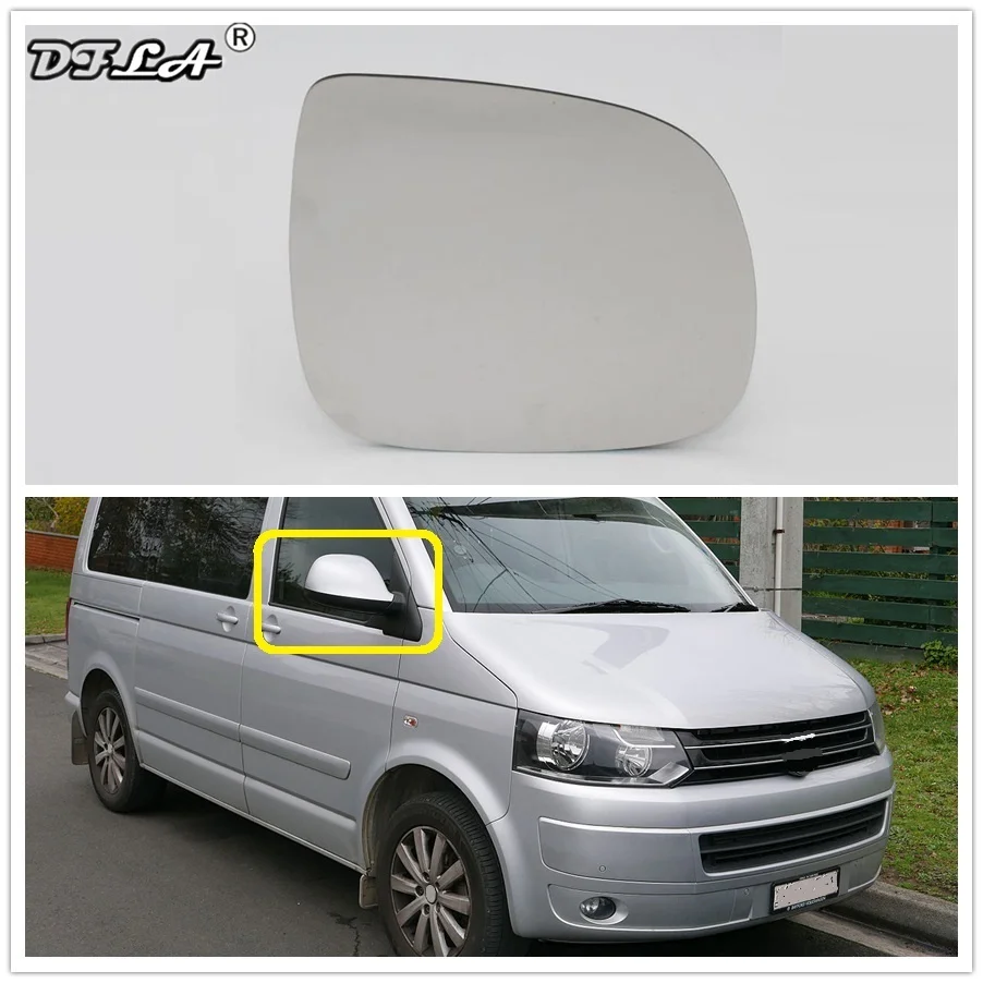 Зеркало заднего вида с подогревом для VW Transporter Multivan T5 T6 2010 2011 2012 2013 2014 2015|Зеркала и