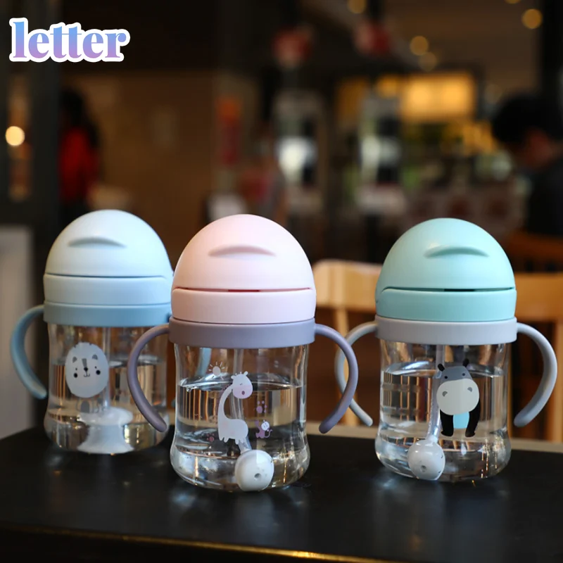 250 ml Baby Feeding Bottle Cartoon Animals With Gravity Ball Baby Learn To Drink A Cup Drinking Bowl With A Straw For Children
250 ml Baby Feeding Bottle Cartoon Animals With Gravity Ball Baby Learn To Drink A Cup Drinking Bowl With A Straw For Children