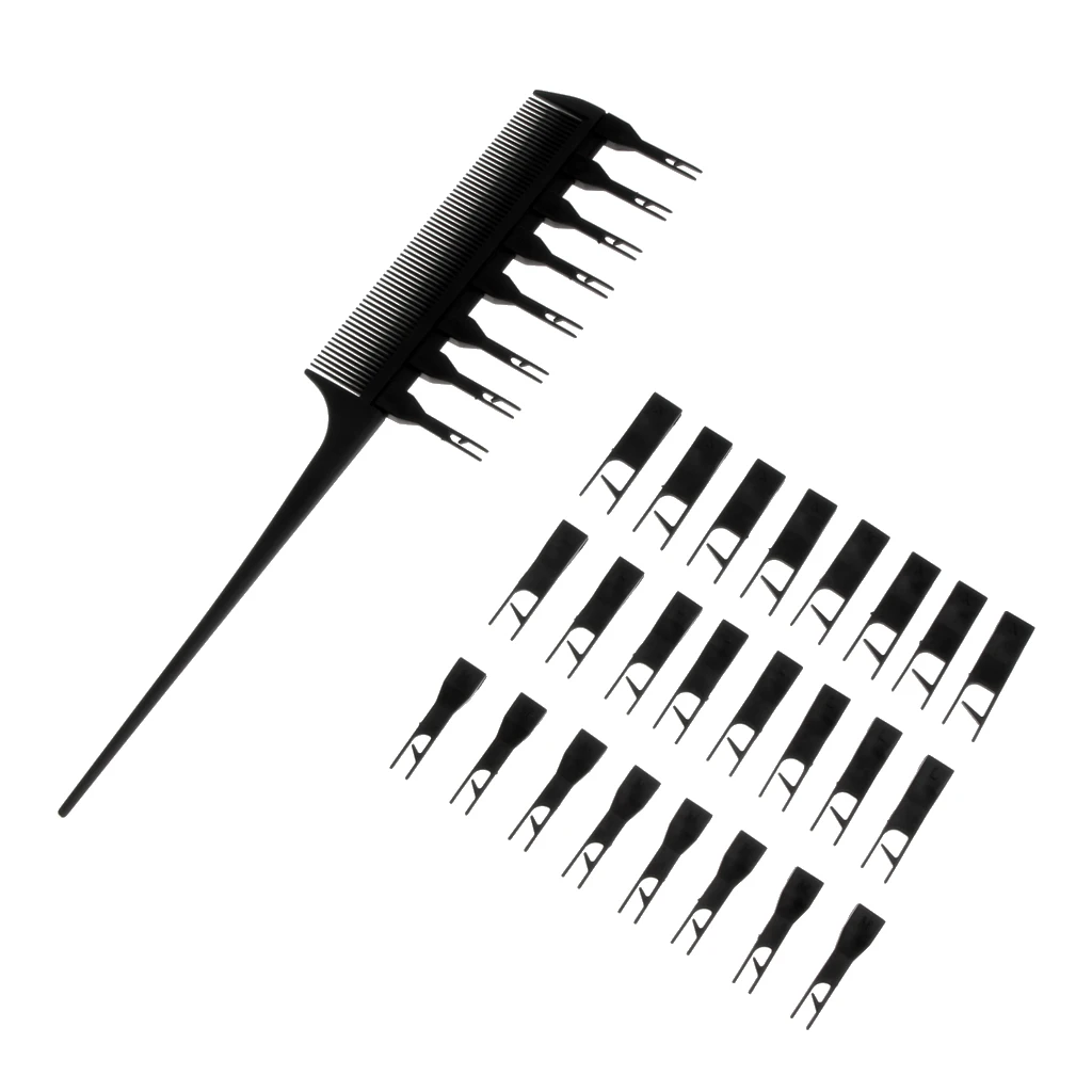 Pro Barber Dual Sides Foiling Hair Comb Rat Tail Fine Tooth Sectioning Brush
Pro Barber Dual Sides Foiling Hair Comb Rat Tail Fine Tooth Sectioning Brush