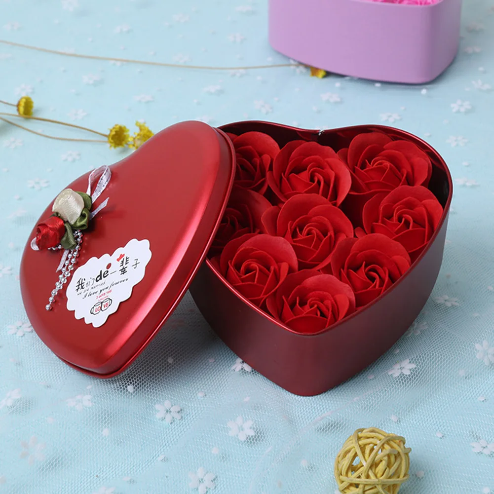Soap Heart Shaped Box Soap Wedding Decor Gift Foam Petal Artificial Flowers Home Decoration for Wedding Party
Soap Heart Shaped Box Soap Wedding Decor Gift Foam Petal Artificial Flowers Home Decoration for Wedding Party