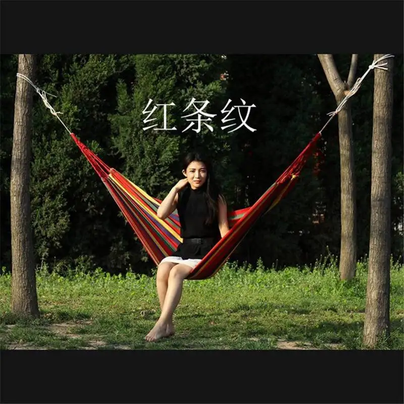 Lightweight Hang Bed Swing Outdoor Travel Premium Garden Camping Canvas Hammock
Lightweight Hang Bed Swing Outdoor Travel Premium Garden Camping Canvas Hammock
