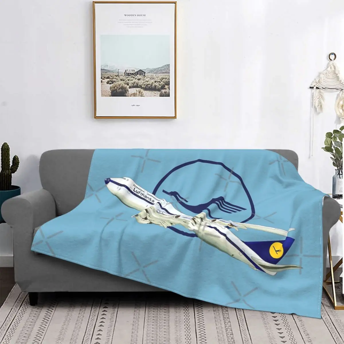 Logo Lufthansa Boeing 747, manta, colcha, cama, sofá a cuadros, manta de Picnic, manta para niños
Logo Lufthansa Boeing 747, manta, colcha, cama, sofá a cuadros, manta de Picnic, manta para niños