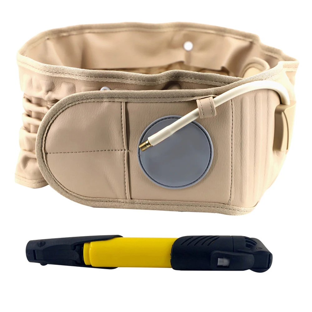 Lumbar Back Belt Loins Support Traction Air Decompression Pain Relieve Inflatable Massager Waist Protect Belt
Lumbar Back Belt Loins Support Traction Air Decompression Pain Relieve Inflatable Massager Waist Protect Belt
