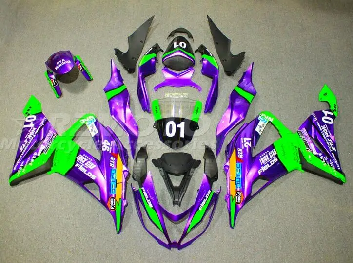 4 подарка, новый комплект обтекателей из АБС-пластика, подходит для Kawasaki ZX6R 2013 2014 2015 2016 2017 13 14 15 16 17 ZX-6R Ninja 2018 636, фиолетовый, зеленый 
4 подарка, новый комплект обтекателей из АБС-пластика, подходит для Kawasaki ZX6R 2013 2014 2015 2016 2017 13 14 15 16 17 ZX-6R Ninja 2018 636, фиолетовый, зеленый