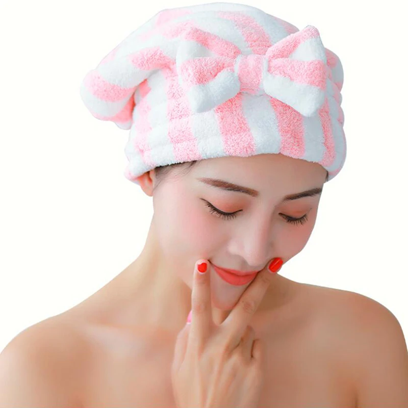 4 Colors Dry Hair Hat Microfiber Solid Quickly Hair Turban Women Girls Ladies Cap Bathing Drying Towel Head Wrap Hat
4 Colors Dry Hair Hat Microfiber Solid Quickly Hair Turban Women Girls Ladies Cap Bathing Drying Towel Head Wrap Hat