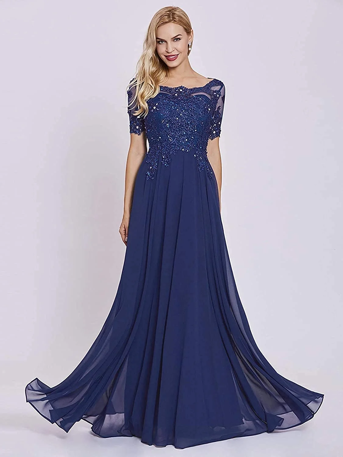 Mother Of The Bride Dresses Lace Applique Beaded Long Formal Evening Gowns With Sleeves Wedding Party Dress Bridesmaid Dresses
Mother Of The Bride Dresses Lace Applique Beaded Long Formal Evening Gowns With Sleeves Wedding Party Dress Bridesmaid Dresses