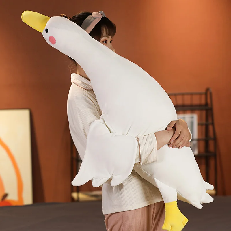 Big Size Goose Plush Pillow Cute Plush Toy Goose Sleeping Pillow High Quality Stuffed Doll Funny Sweet Gift for Friends Gifts
Big Size Goose Plush Pillow Cute Plush Toy Goose Sleeping Pillow High Quality Stuffed Doll Funny Sweet Gift for Friends Gifts