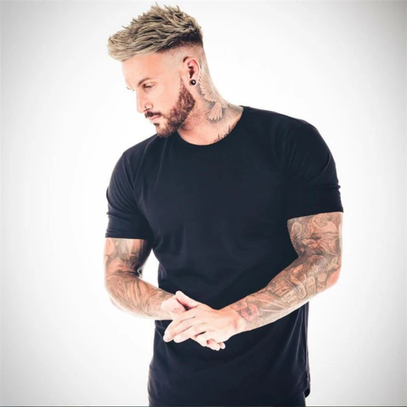 Fashion T Shirt Men Casual Sports Short Sleeve T-shirt Summer O-neck Gym Clothing Fitness Bodybuilding Workout Tee Shirt Male
Fashion T Shirt Men Casual Sports Short Sleeve T-shirt Summer O-neck Gym Clothing Fitness Bodybuilding Workout Tee Shirt Male