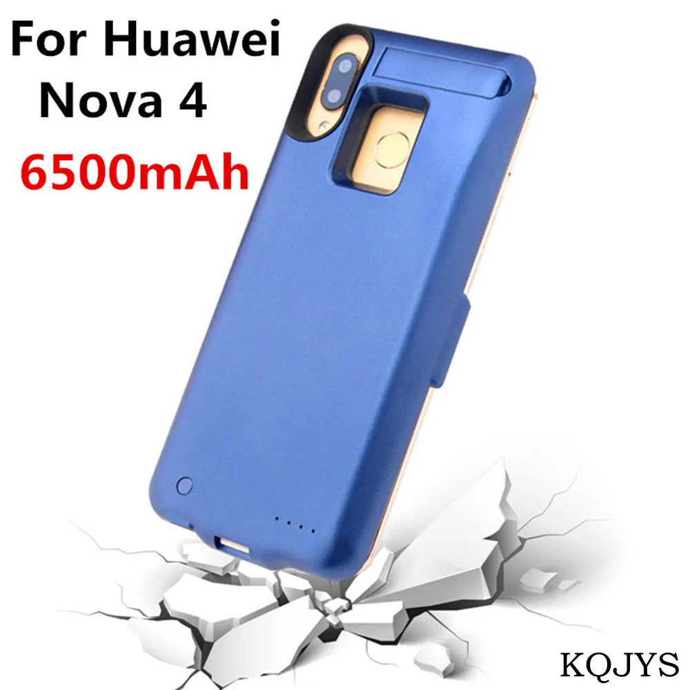 Чехлы KQJYS с внешним аккумулятором на 6500 мА · ч для Huawei Nova 4 чехол портативный