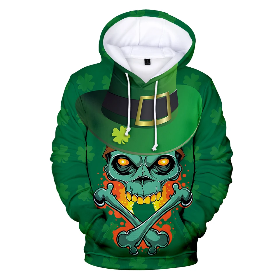 Fashion Men/women Pullovers 3D Print Funny St. Patrick's Day Hoodie St. Patrick's Day 3D Hoodies Hip Hop Casual Sweatshirts Tops
Fashion Men/women Pullovers 3D Print Funny St. Patrick's Day Hoodie St. Patrick's Day 3D Hoodies Hip Hop Casual Sweatshirts Tops