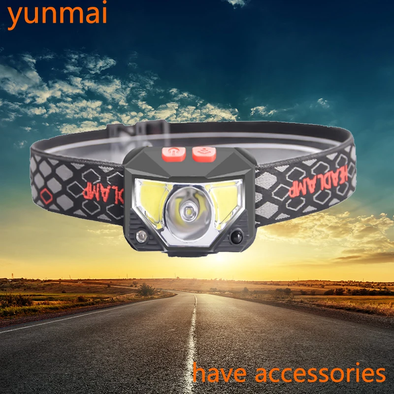 Лампы головного света XP-G Q5, водонепроницаемые, с белым и красным датчиком 
Лампы головного света XP-G Q5, водонепроницаемые, с белым и красным датчиком