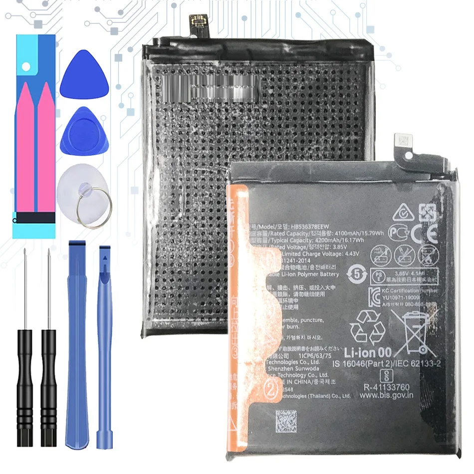 HB536378EEW 4200mAh Replacement Battery For Huawei P40 Pro P40Pro ELS-NX9 ELS-N04 
HB536378EEW 4200mAh Replacement Battery For Huawei P40 Pro P40Pro ELS-NX9 ELS-N04