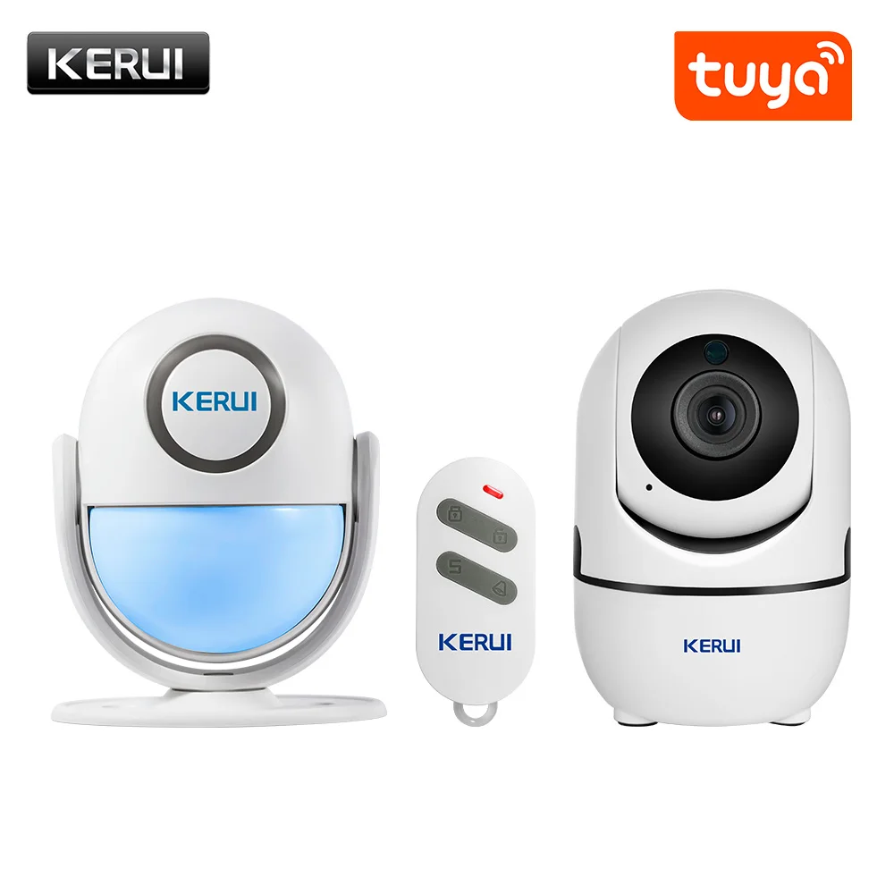 KERUI WP71 WiFi Home Security Alarm System Motion Sensors Tuya APP Remote Control 110 dB Sound Wireless Smart Burglar Alarm
KERUI WP71 WiFi Home Security Alarm System Motion Sensors Tuya APP Remote Control 110 dB Sound Wireless Smart Burglar Alarm
