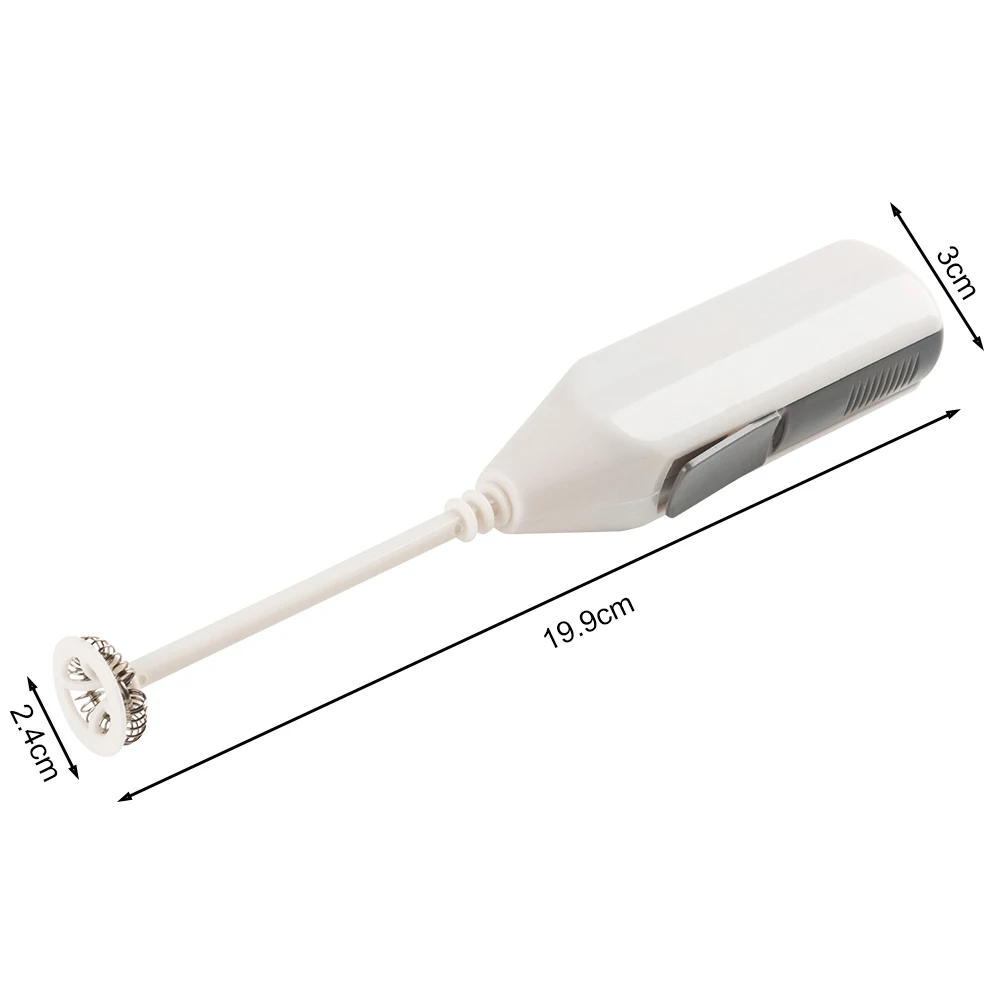 Portable Electric Milk Frother Automatic Handheld Whisk Coffee Frother Egg Beater Household Mini Coffee Stir Stick Food Blender 
Portable Electric Milk Frother Automatic Handheld Whisk Coffee Frother Egg Beater Household Mini Coffee Stir Stick Food Blender
