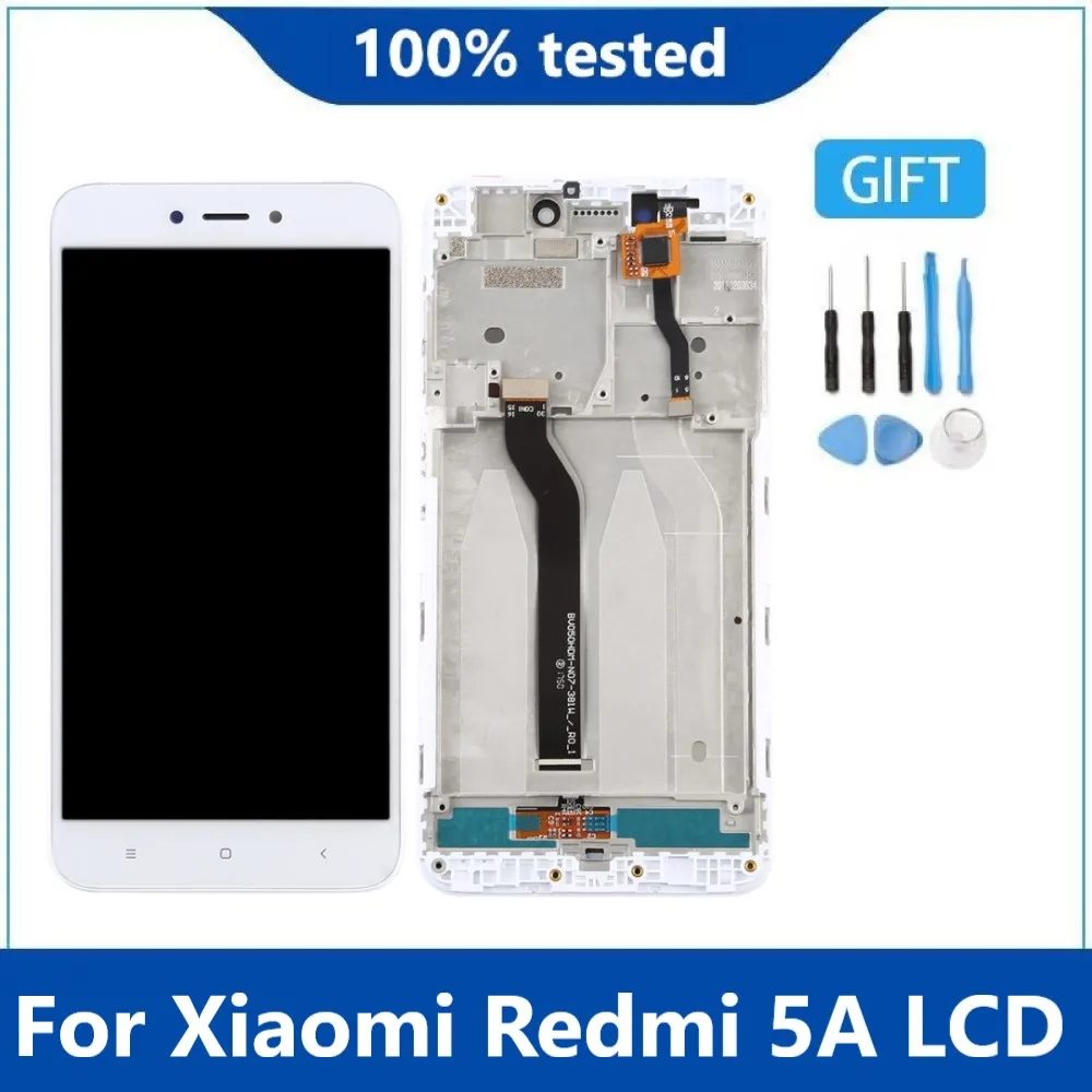 ЖК-дисплей с сенсорным экраном для Xiaomi Redmi 5A, сменный дигитайзер для Redmi 5A, экран в сборе с рамкой
ЖК-дисплей с сенсорным экраном для Xiaomi Redmi 5A, сменный дигитайзер для Redmi 5A, экран в сборе с рамкой