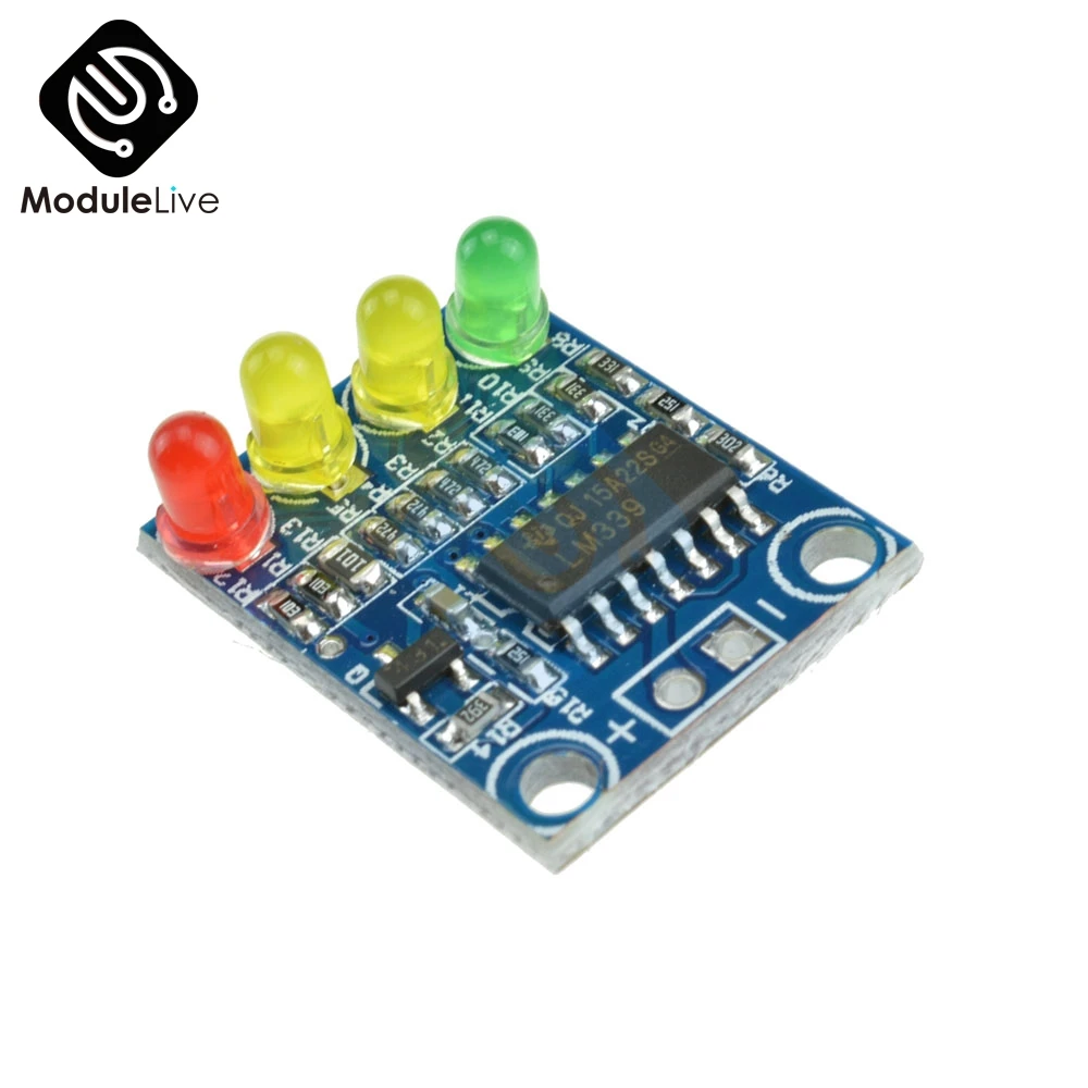 DC 12V Electric Quantity 4 Power Indicator Battery Detection Module Board For Arduino TOP
DC 12V Electric Quantity 4 Power Indicator Battery Detection Module Board For Arduino TOP