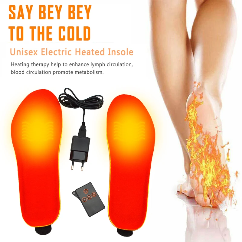 NEW 1800mAh Wireless Remote Heated Insoles Foot Warming Pad Feet Warmer Sock Pad Mat Winter Outdoor Heating Shoe Insoles
NEW 1800mAh Wireless Remote Heated Insoles Foot Warming Pad Feet Warmer Sock Pad Mat Winter Outdoor Heating Shoe Insoles