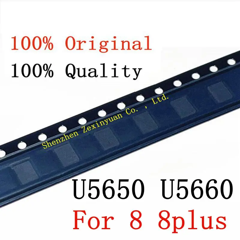 10 шт./лот U5650 U5660 чип с подсветкой IC для 8 8plus
10 шт./лот U5650 U5660 чип с подсветкой IC для 8 8plus