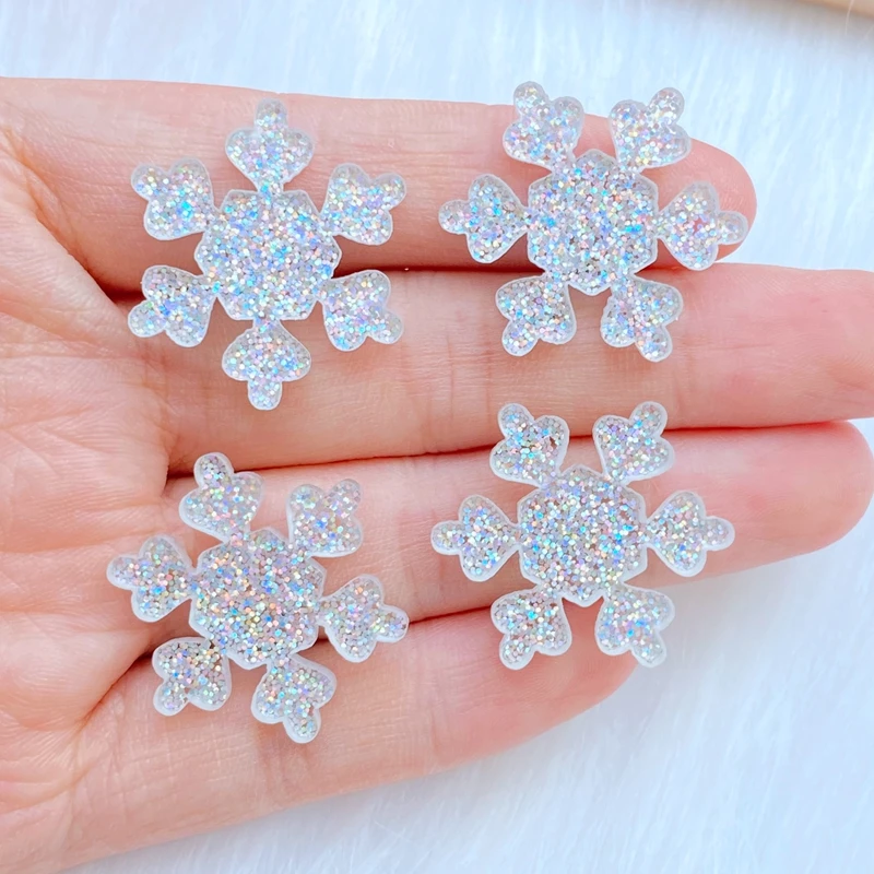 10Pcs/Lot New Resin Mini Shiny Christmas Snowflake Flat Back Scrapbooking Hair Bow Center Embellishments DIY Accessories
10Pcs/Lot New Resin Mini Shiny Christmas Snowflake Flat Back Scrapbooking Hair Bow Center Embellishments DIY Accessories