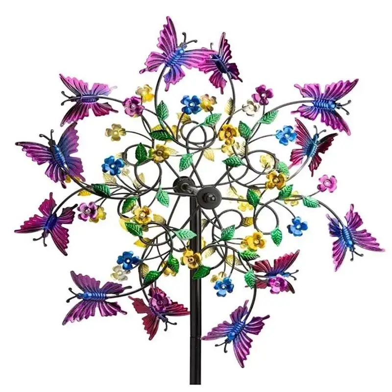Creative Metal Windmill Butterfly Flower Stake Festival Wedding Home Yard Garden Decor Art For Pathway Outdoor Dream Catcher
Creative Metal Windmill Butterfly Flower Stake Festival Wedding Home Yard Garden Decor Art For Pathway Outdoor Dream Catcher