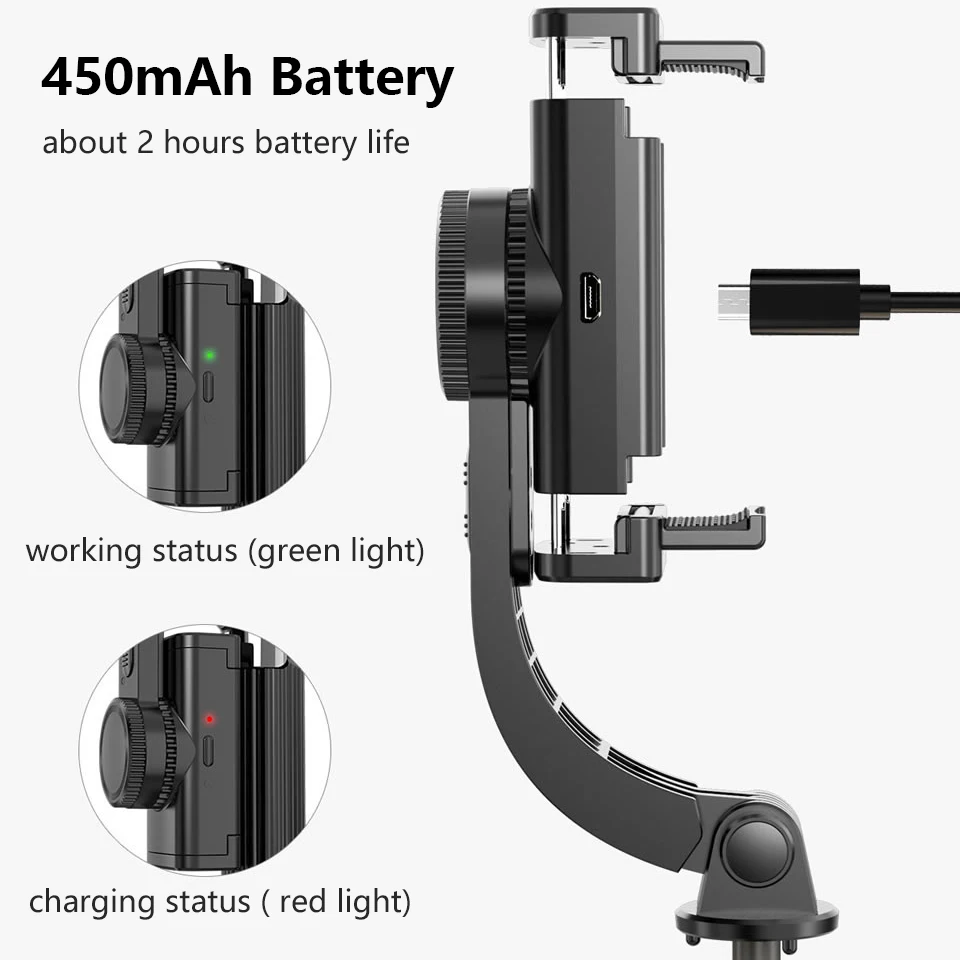Selfie Stick Stabilizer Tripod Bluetooth Remote Control Mobile Phone Camera Video Stabilizer Gimbal Stand Holder Anti Shake
Selfie Stick Stabilizer Tripod Bluetooth Remote Control Mobile Phone Camera Video Stabilizer Gimbal Stand Holder Anti Shake