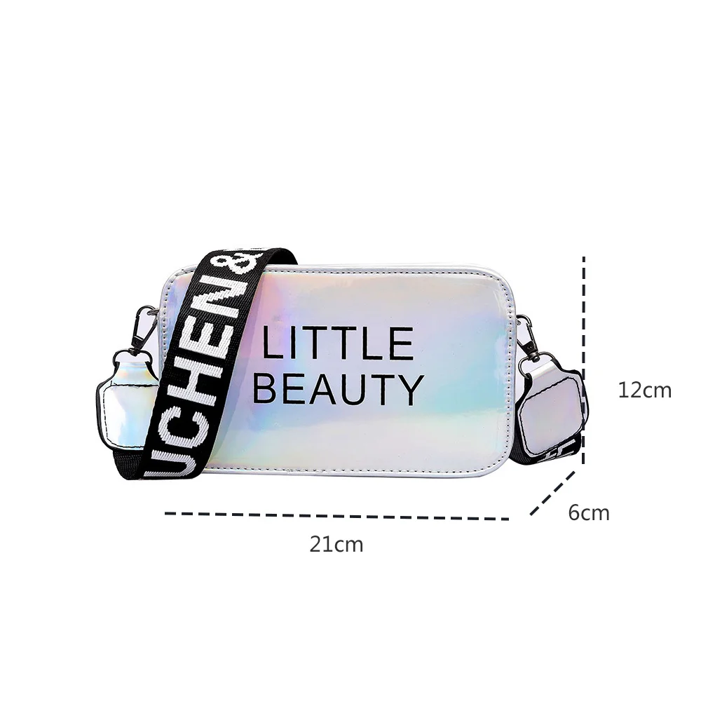 Female Crossbody Bags For Women 2020 High Quality Letter Laser Small Square Shoulder Messenger Jelly Bag
Female Crossbody Bags For Women 2020 High Quality Letter Laser Small Square Shoulder Messenger Jelly Bag