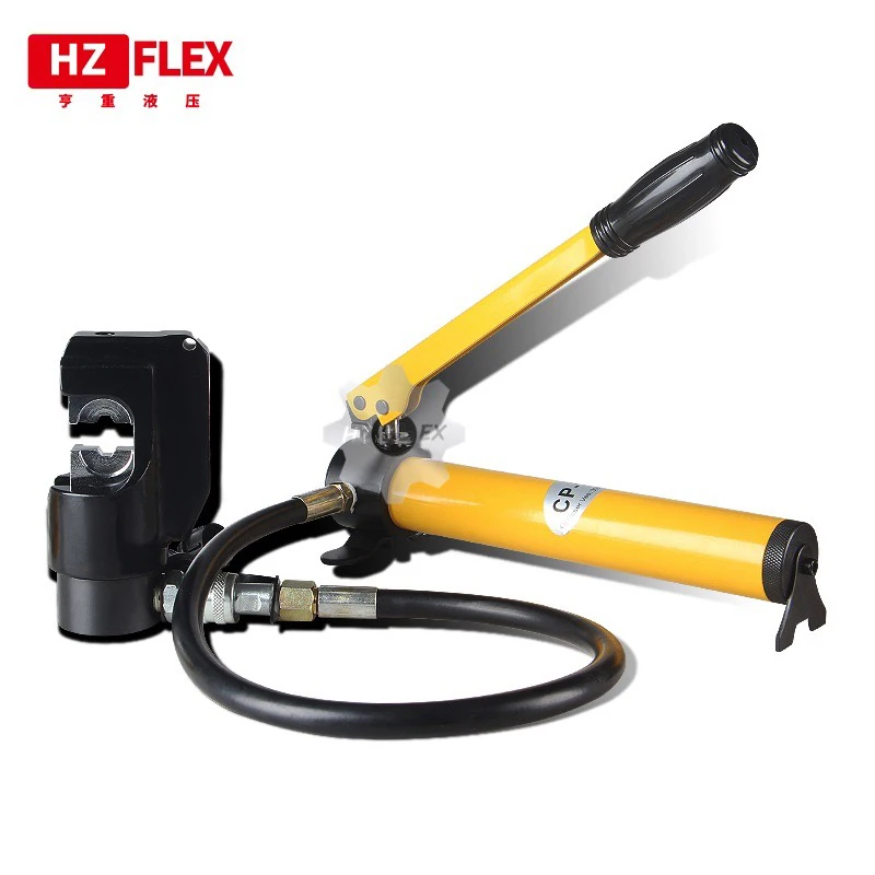 16-300mm2 Hydraulic cable terminal pressing tool crimping clamp tool with CP-180 hand pump
16-300mm2 Hydraulic cable terminal pressing tool crimping clamp tool with CP-180 hand pump