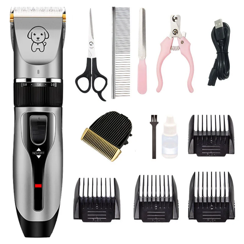 Pet Dog Hair Clippers Grooming Electric Scissor Dogs Cutter Rechargeable Cordless Shaver Low Noise Haircut Tool Dogs Cat Trimmer
Pet Dog Hair Clippers Grooming Electric Scissor Dogs Cutter Rechargeable Cordless Shaver Low Noise Haircut Tool Dogs Cat Trimmer
