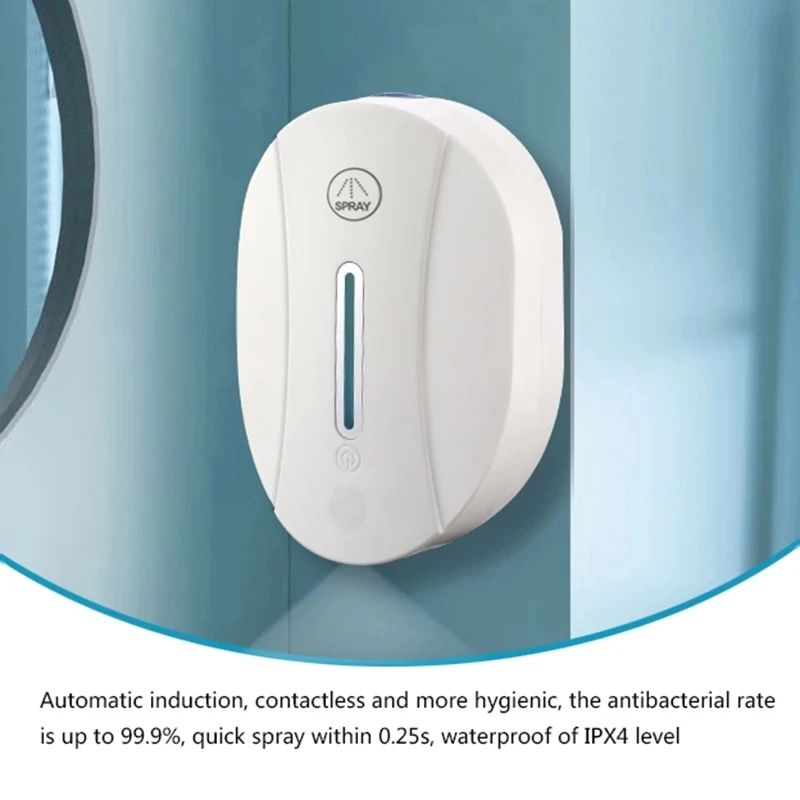 550ml Automatic SoapDispenser For Bathroom Kitchen Touchless Sensor Hand Sanitizer Alcohol Spary Dispenser Wall Mounted Supplies
550ml Automatic SoapDispenser For Bathroom Kitchen Touchless Sensor Hand Sanitizer Alcohol Spary Dispenser Wall Mounted Supplies