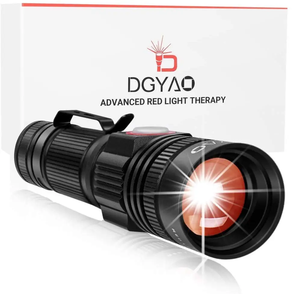 DGYAO 660nm LED Red Light Therapy Devices Pain Relief for Joint Muscle Skin Texture Healing and Treatment of Injuries
DGYAO 660nm LED Red Light Therapy Devices Pain Relief for Joint Muscle Skin Texture Healing and Treatment of Injuries