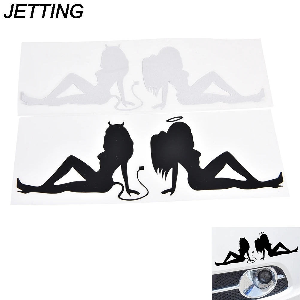 20cmx7cm Devil Angel Car Sticker Motorcycle Decorating Sticker 3D Sexy Car Stickers Black White
20cmx7cm Devil Angel Car Sticker Motorcycle Decorating Sticker 3D Sexy Car Stickers Black White