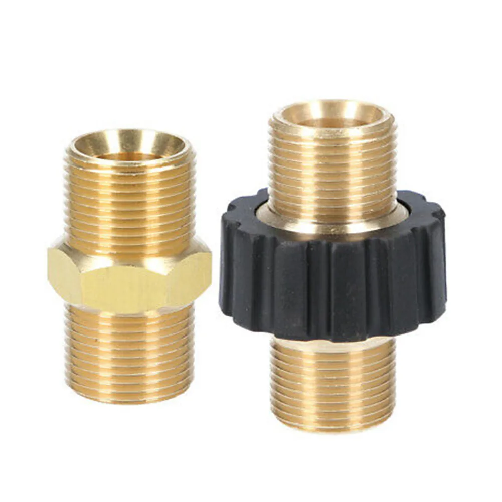 Accessories Adapter Coupling For High Pressure Cleaner Double Nipple M22x1.5 AG Solid Brass
Accessories Adapter Coupling For High Pressure Cleaner Double Nipple M22x1.5 AG Solid Brass