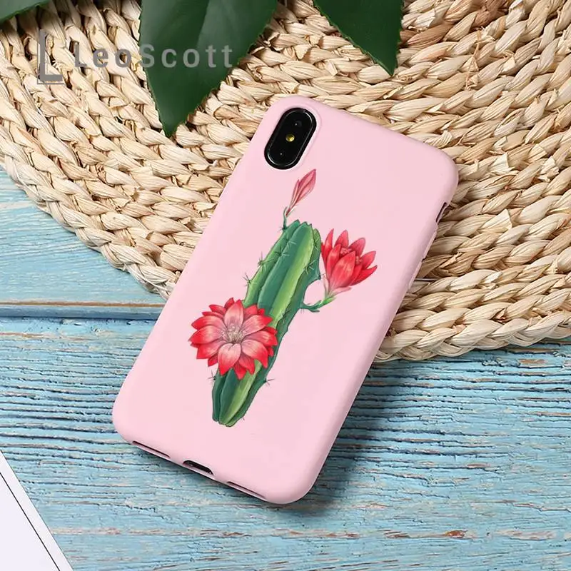Cute cactus flowers painting Phone Case Candy Color for iPhone 11 12 mini pro XS MAX 8 7 6 6S Plus X 5S SE 2020 XR
Cute cactus flowers painting Phone Case Candy Color for iPhone 11 12 mini pro XS MAX 8 7 6 6S Plus X 5S SE 2020 XR