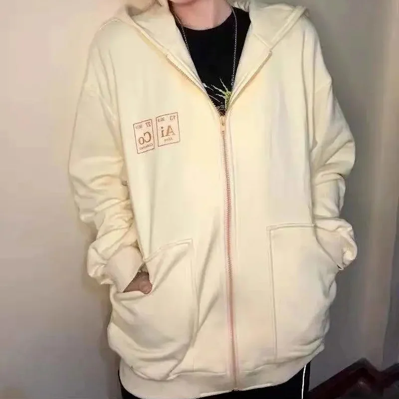 Autumn 2021 Kawaii Zip-up Hoodies Women Japanese Harajuku Sweathiser with Hood Preppy Style School Student Cute Clothes
Autumn 2021 Kawaii Zip-up Hoodies Women Japanese Harajuku Sweathiser with Hood Preppy Style School Student Cute Clothes