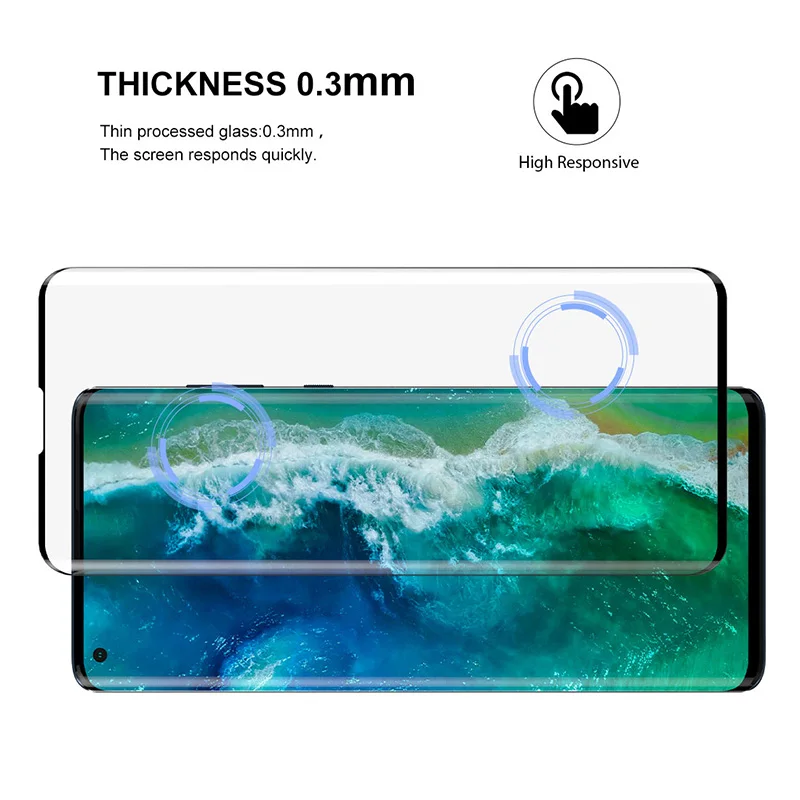 Tempered Glass Screen Protector For Motorola edge+ Curved Full Protection 9HD Film for Moto Egde plus Black Border
Tempered Glass Screen Protector For Motorola edge+ Curved Full Protection 9HD Film for Moto Egde plus Black Border