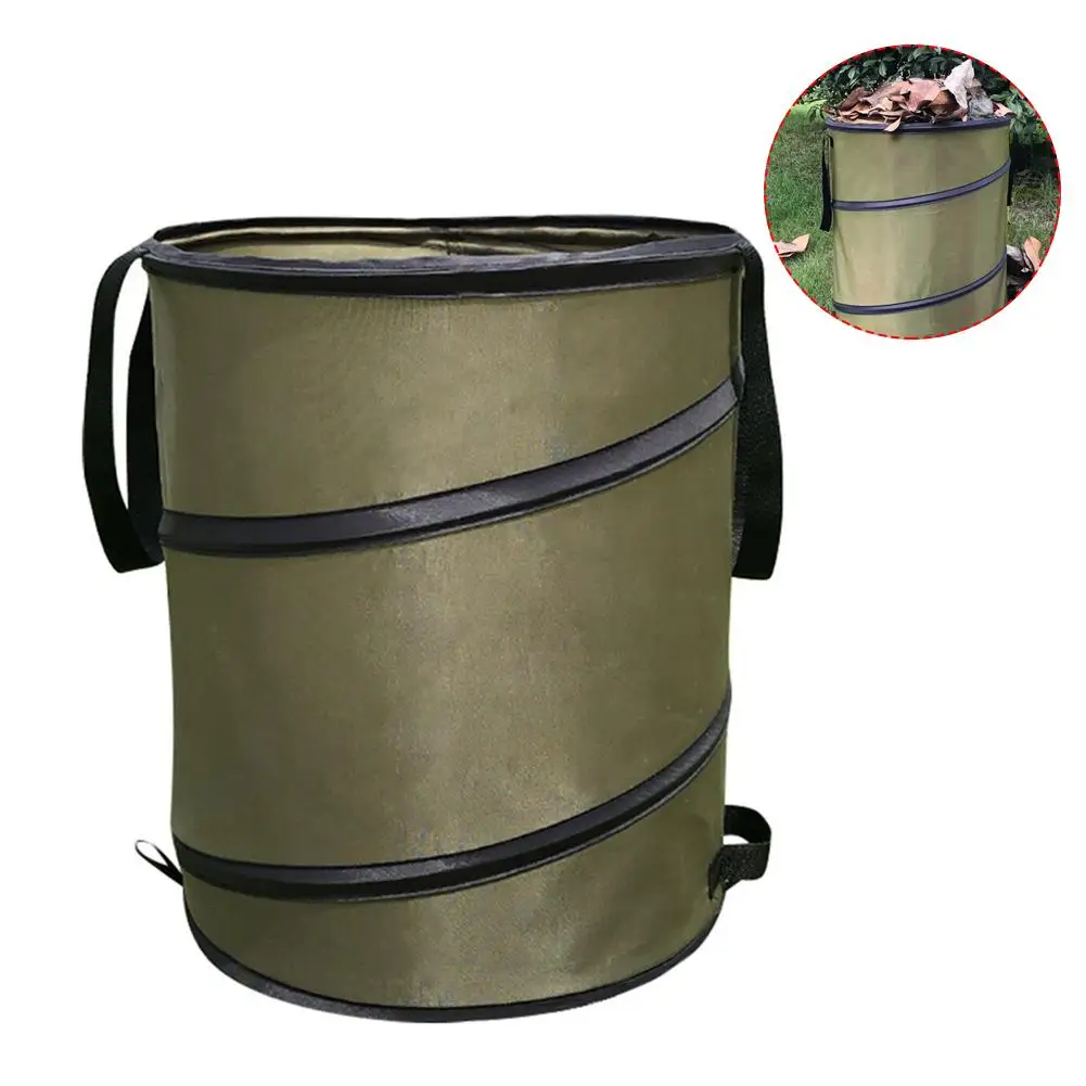 New Garbage Storage Bag Portable Collapsible Pop-Up Garden Leaf Trash Can Flowers And For Garden Camping Grass Collection Bin 
New Garbage Storage Bag Portable Collapsible Pop-Up Garden Leaf Trash Can Flowers And For Garden Camping Grass Collection Bin